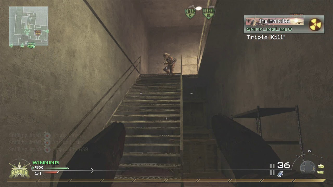 MW2 - Highrise Spawn Trapping Chaos [2019]