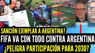 Sanción Ejemplar Prensa Mundial Anuncia El Castigo De Fifa A Argentina Tras Mundial