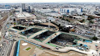 街中の巨大地下空間