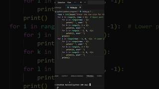 Ankhon Se Chhu Loon Ke | Python pattern Program| #trending #song #shorts #lyrics #shortvideo #reels