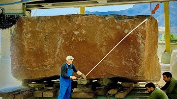 Hard Work Behind Beautiful Marble | Stunning Factory Process