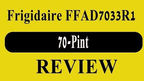 Frigidaire FFAD7033R1 70 Pint