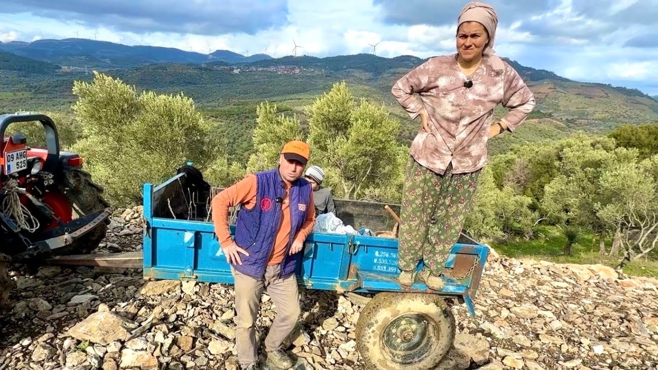  Kepçeyle Temizlenen Taşlı Bahçenin Son Hali ve İncir Dikimi | Nedim Yıldız 