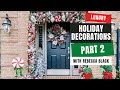 DIY Luxury Outdoor Decorations Part 2 - Frontgate Inspired Holiday Decor