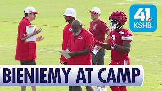Chiefs OC Eric Bieniemy Returns to Training Camp Monday