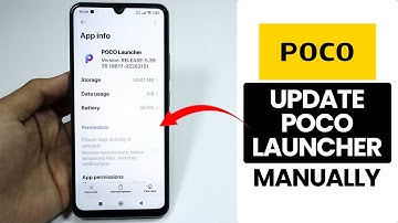 How to Update Poco Launcher Manually on Any Poco Phone