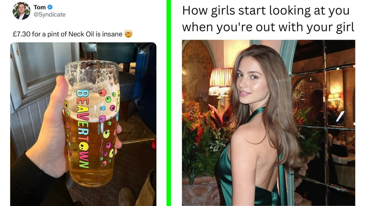 Funny Memes 164 | British Memes - How girls start looking at you when you're out with your girl