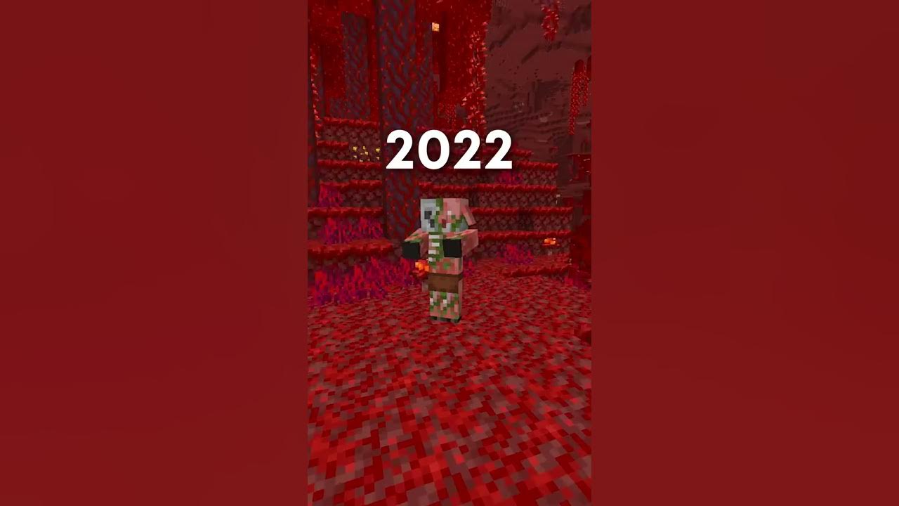 NEW vs OLD Minecraft... 🥺 (Nostalgia)