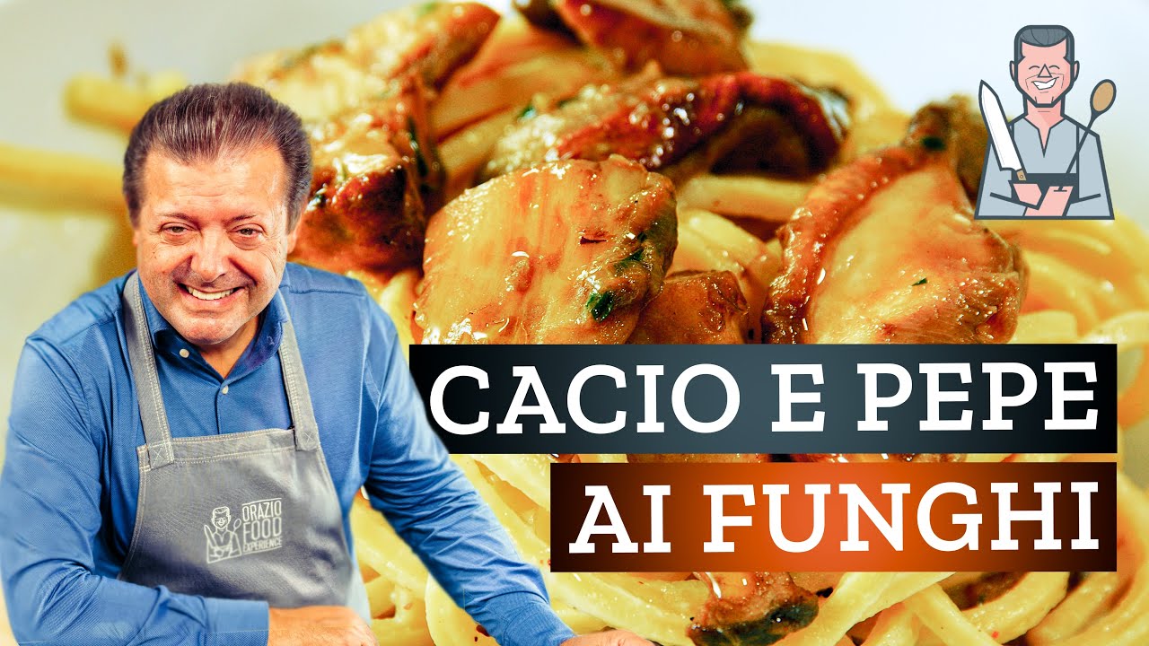 PASTA, FUNGHI E PECORINO - Incredibilmente buona!
