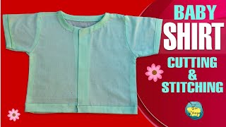 Baby boy Shirt Cutting and Stitching full Tutorial in Hindi l Basic Stitching Course Lesson_13 screenshot 1