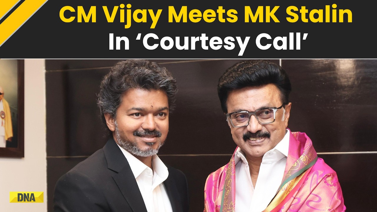 Tamil Nadu News: TN CM Vijay Meets DMK President M. K. Stalin; Visit ...