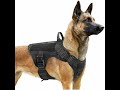 High-Quality Military Tactical Dog Harness | Adjustable Pet Back Harness #harness