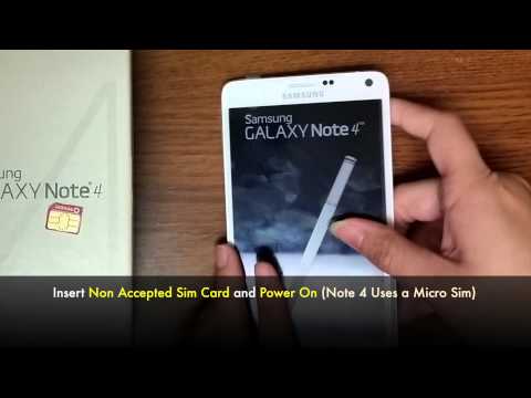 Unlock Samsung Galaxy Note 4 (Updated instructions / guide) - SM-N910, SM-N910T, SM-N910A