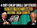 Warren Buffet: How To Get Rich With Just 4 Stocks &amp; Small Amount, Now Is The Perfect Time