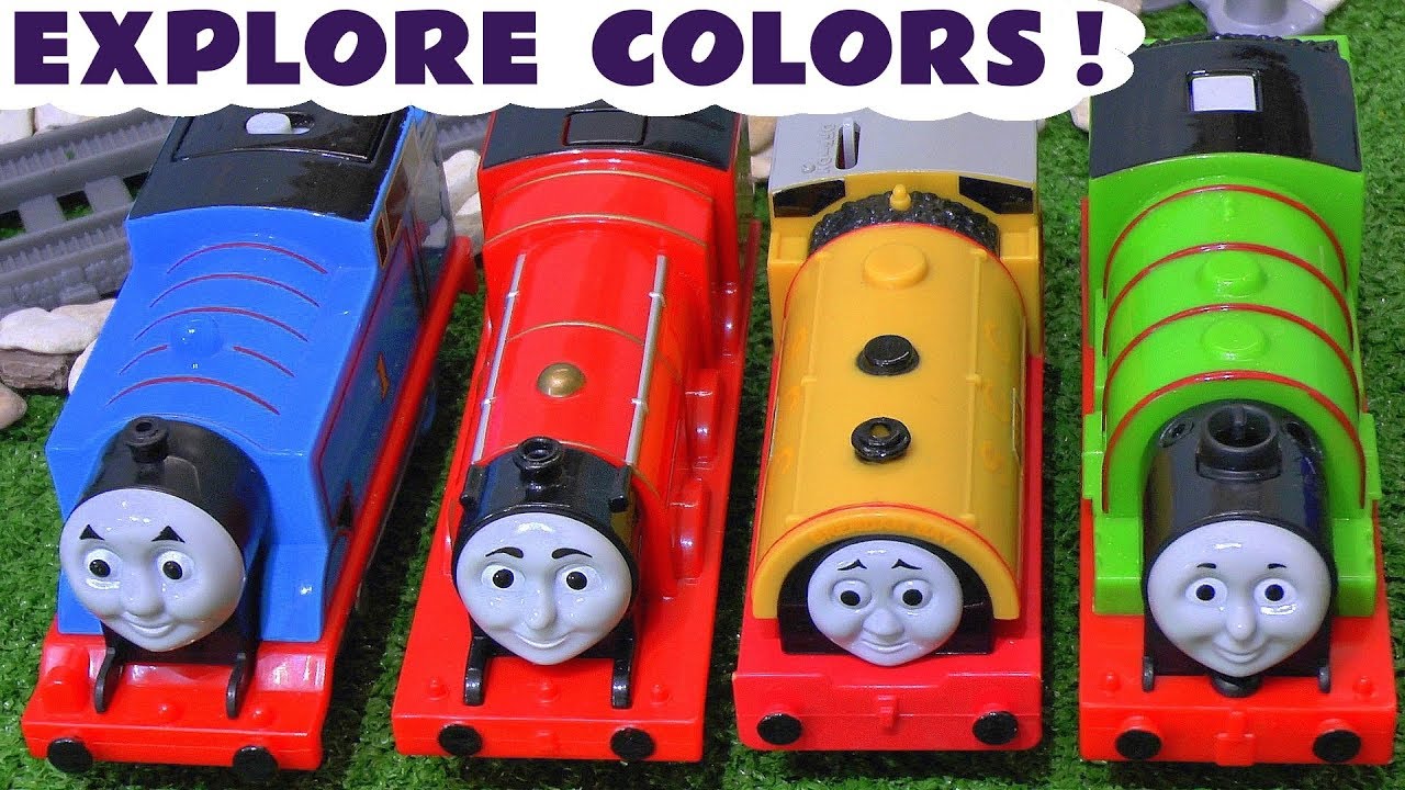 thomas and friends train colors