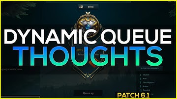 ✔ DYNAMIC QUEUE SUCKS ASS | League of Legends