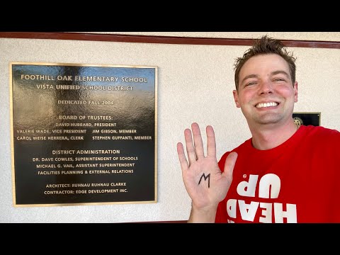 Mr. Peace Visits Foothill Oak Elementary School Roadrunners in Vista, California