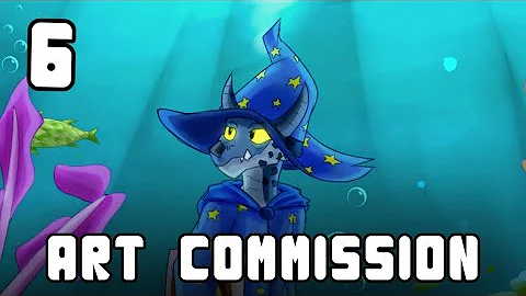 Seems like lil bit wet here =w= || Art Commission #6