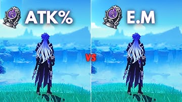 F2P : Flins EM vs ATK Sands!! Best Build for C0 FLINS?? [Genshin Impact]