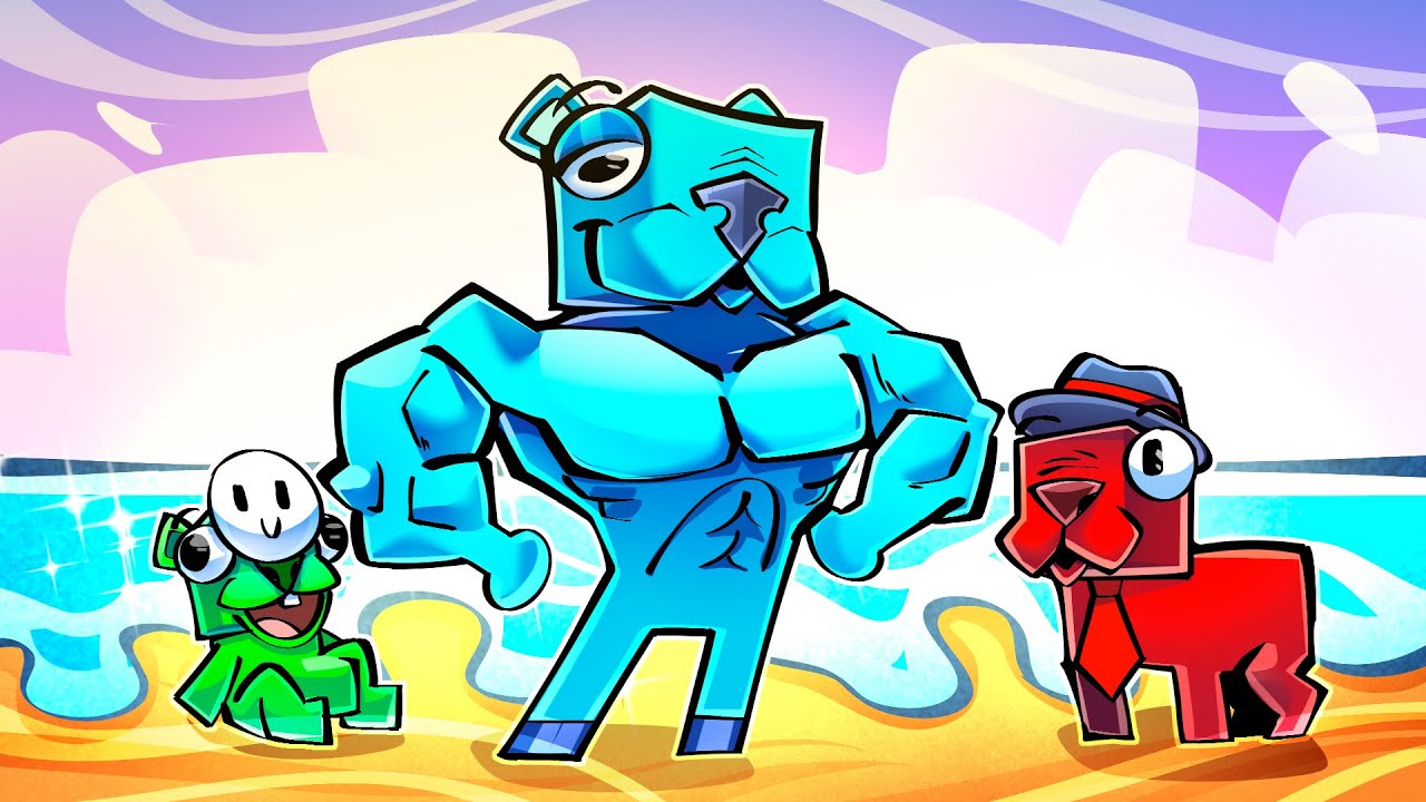 Эволюция в жизни капибары в Minecraft!