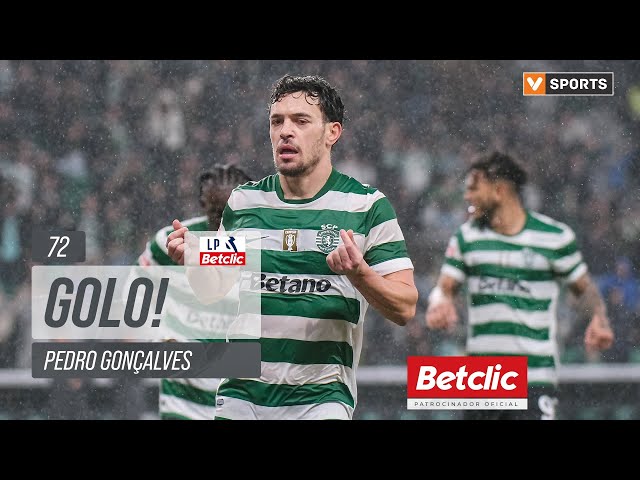 Golo Pedro Gonçalves: Sporting (1)-0 Nacional (Liga 25/26 #20)