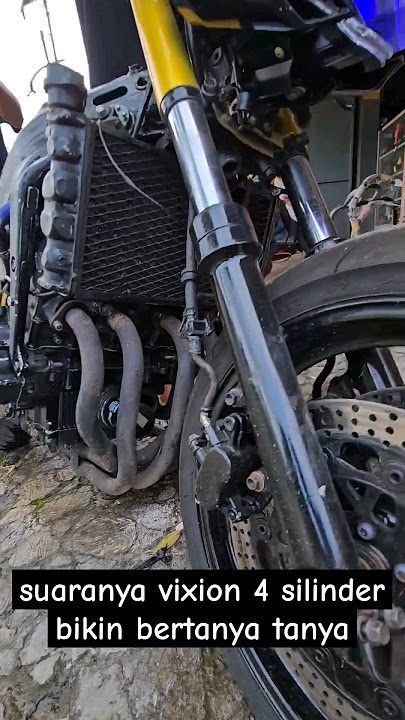 tes vixion 4 silinder suaranya bikin penasaran