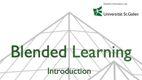 Blended Learning I  Introduction