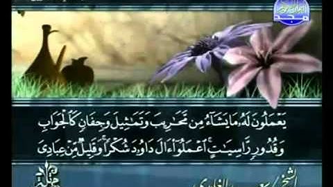 القرآن الكريم - الجزء الثاني والعشرون - تلاوة سعد الغامدي - 22