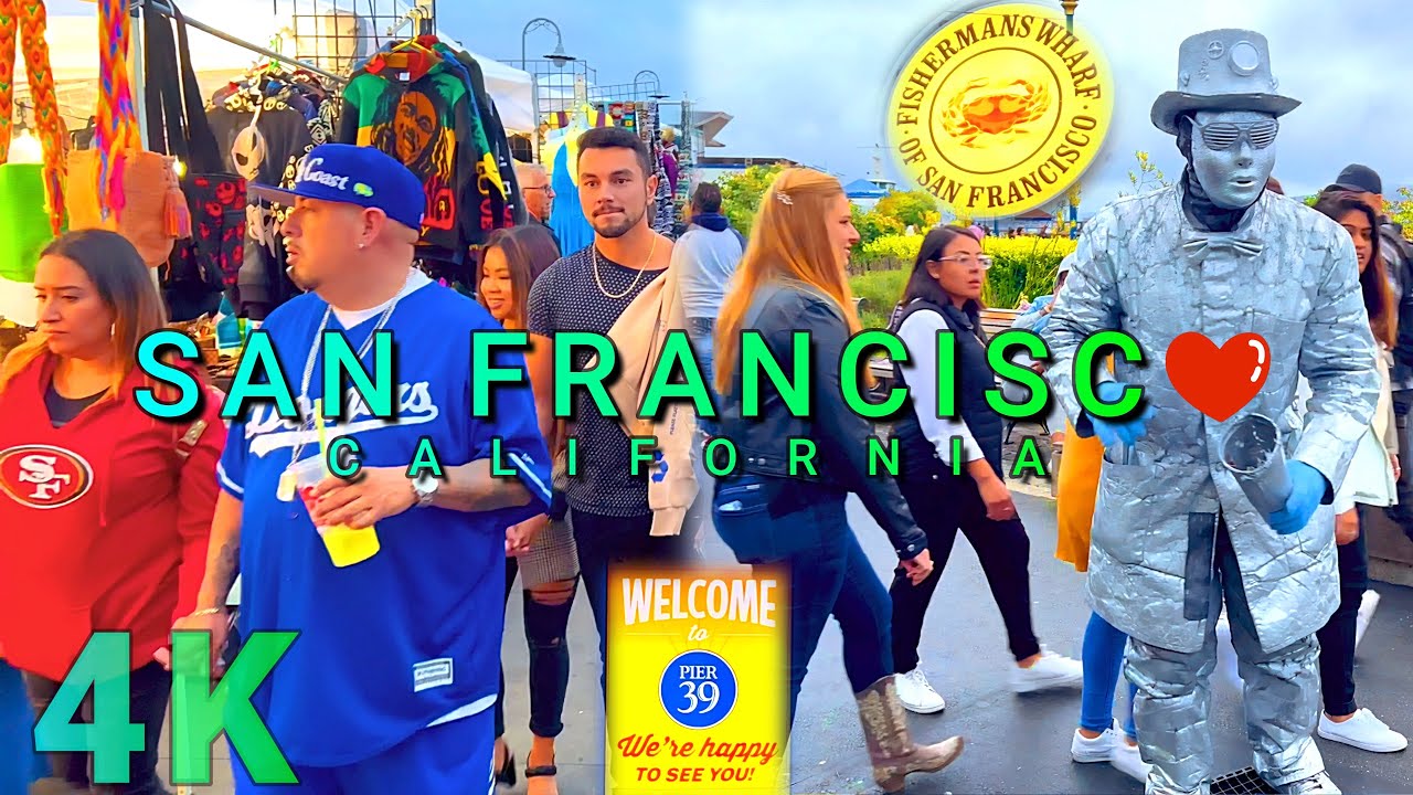 Pier 39 to Ghirardelli Chocolate Part 2, San Francisco California USA