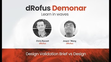 dRofus Demonar  - Design Validation Brief vs Design