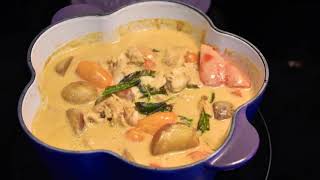 家常菜系列：泰式黃咖喱雞 