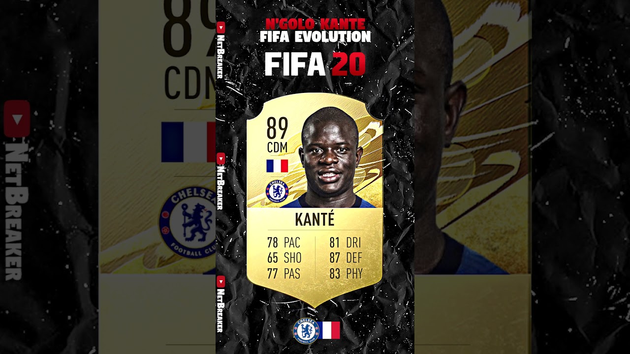 N'Golo Kante FIFA Evolution 🔥😱 FIFA 15 - FIFA 23 
