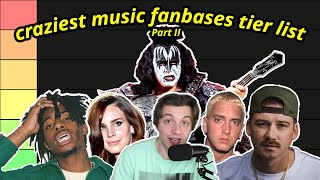 CRAZY Music Fanbases Tier List: Playboi Carti, Morgan Wallen, Lana Del Rey, One Direction and More