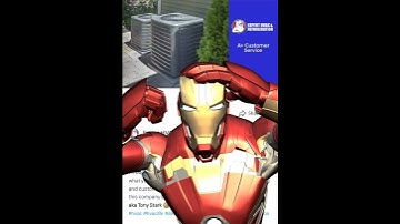 Pattern Interrupt 3D Video Ads - HVAC - Ironman #Shorts