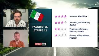 Scorito Daily Preview Giro D'Italia 2024 - Etappe 12