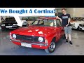 We Bought A Ford Cortina Mk3! A Classic Ford Joins The Fleet (1974 1.6 L Driven)