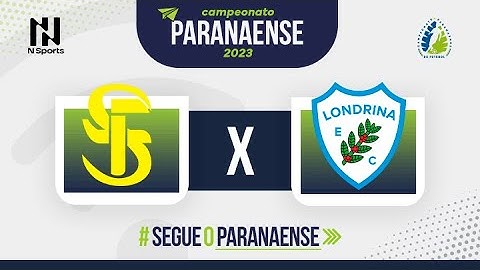 Campeonato Paranaense: São Joseense x Londrina - AO VIVO COM IMAGENS