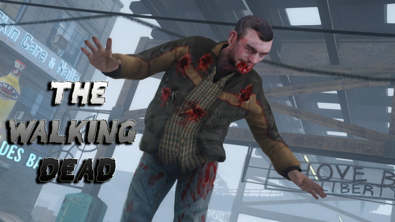 GTA 4: Ходячие мертвецы (Эпизод 1) - Мод ZombieZ!