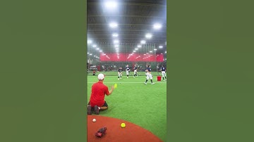 2 Handed Short Hops #softball #fielding #coaching
