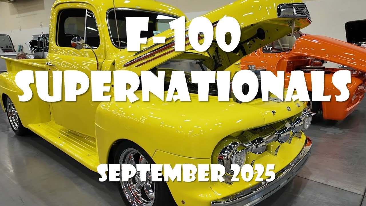 F-100 Supernationals & All Ford Show - Sevierville, Tennessee - September 2025 - Trucks Galore!