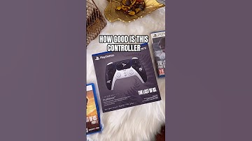 The last of us Limited edition DualSense! Good or bad? #ps5pro #thelastofusremastered #ps5 #shorts