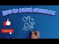 How to paint bubbles