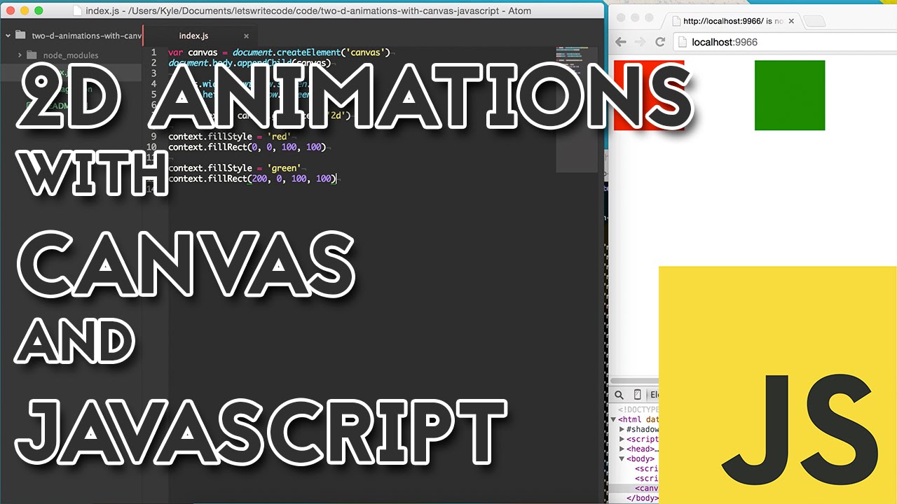 2D Animations with Canvas and JavaScript