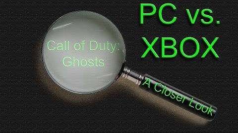 Call of Duty Ghosts - A Closer Look - XBOX vs PC