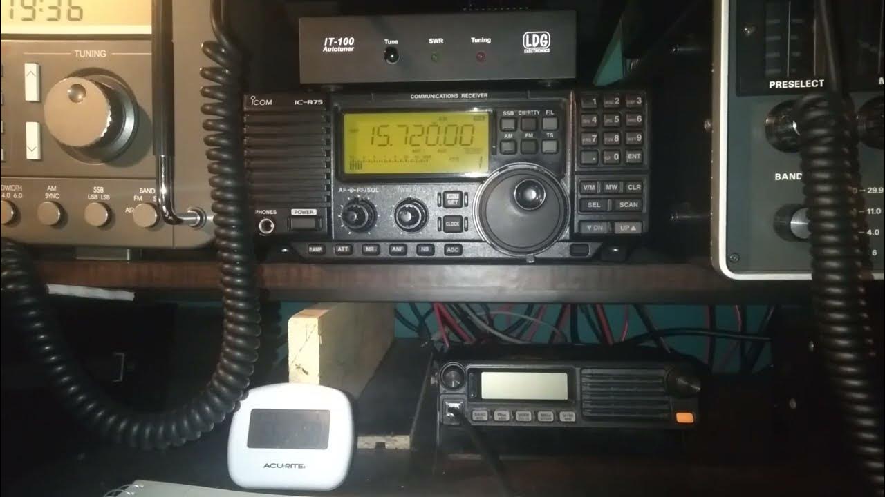 Shortwave Station Radio New Zealand Int. Heard in WI. YouTube