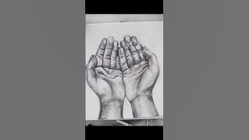 How to Draw Praying Hands Step by Step #motivation #ArtTok #DrawingTok #Artist #LearnToDraw #Shorts