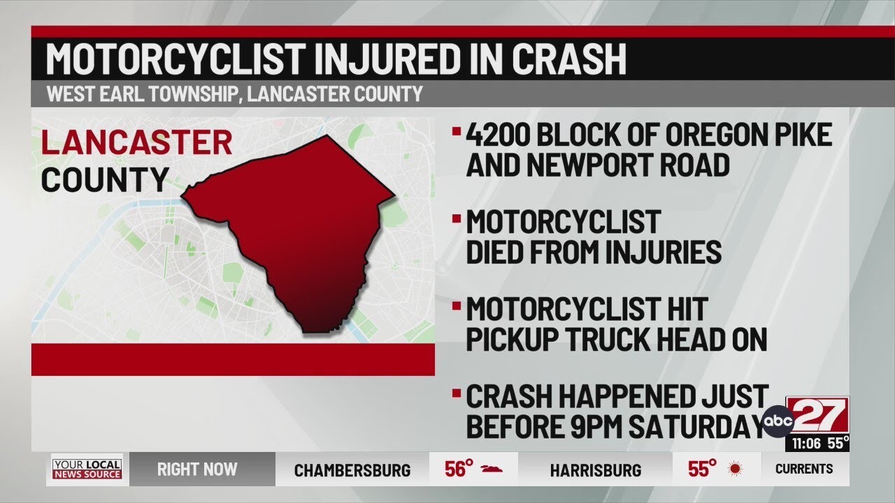 One dead after crash in Lancaster County - YouTube