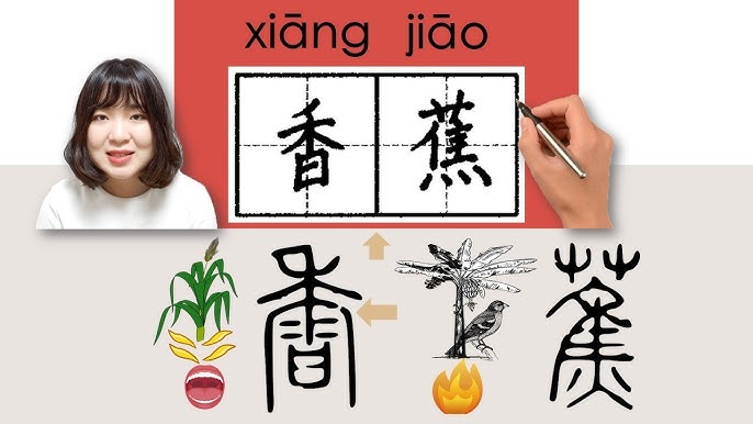 Learn Pronounce And Write 香蕉 (banana) 2024