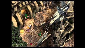 Final Fantasy 7 walk through with commentary part 41 Bone Village Mop Buntline Megalixir Lunar Harp