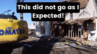 Not All My Real Estate Deals Work Out: House Tear Down Update